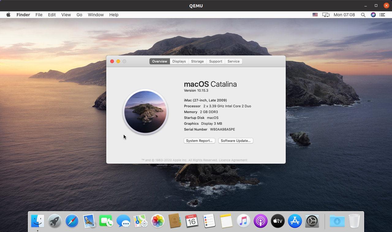 latest stable linux for virtualbox mac osx